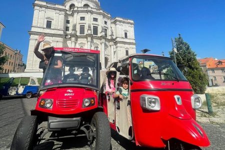 Lisbon Tuktuk Old-town Sightseeing Tour