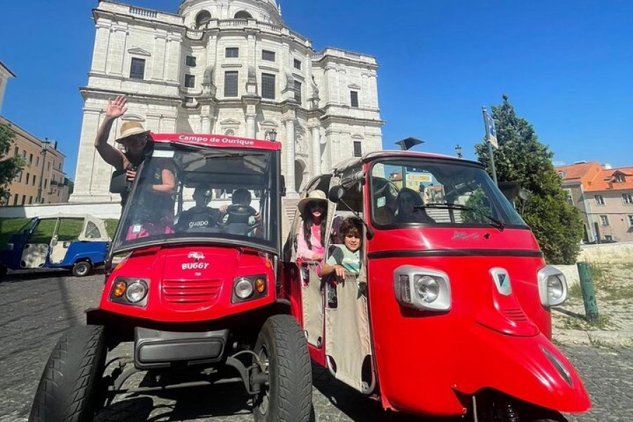 Lisbon Tuktuk Old-town Sightseeing Tour