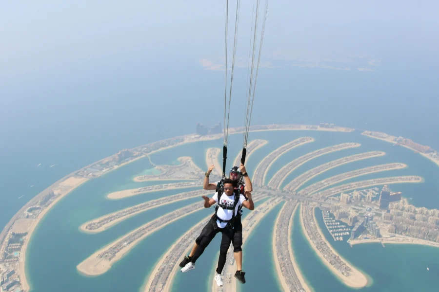Skydive over The Palm